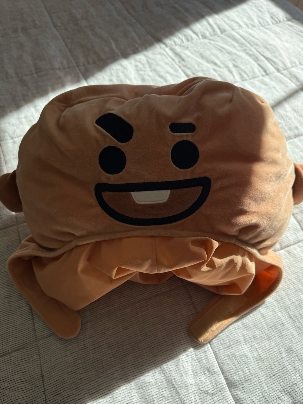BTS Merch - Authentic BT21 “Shooky” (Suga) Bighead Plush Hat
